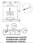 Превью картинка Цилиндрическая вытяжка Meferi RoomBox40WH COMFORT #2