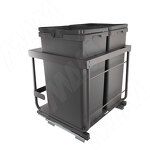 Превью картинка Vibo KOMBI 2.0 M60W Система сортировки и хранения, 2 емкости (47л+47л), креп. фасада, полн.выдв., плавн.закр., направл. Nova Pro, крышка-полка (KOMBI2GME602ASCGMRF) #4