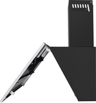 Превью картинка Наклонная вытяжка Maunfeld Bridge 60 нержавеющая сталь\черное стекло #7