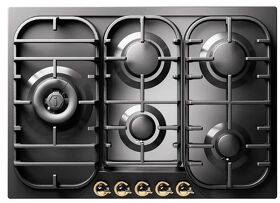 Картинка ILVE HCB70SDN/MGG матовый графит (фурн. латунь)