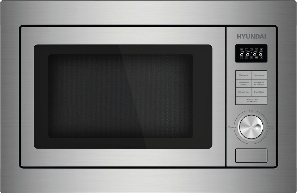 Фото Печь микроволновая встраиваемая Hyundai HBW 2544 IX