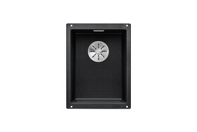 Картинка Blanсo SUBLINE 320-U SILGRANIT PuraDur антрацит с отв.арм. InFino