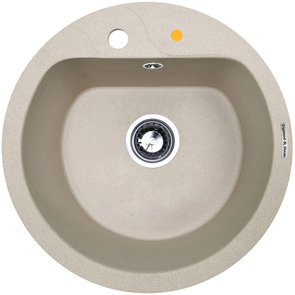 Фото Гранитная мойка Zigmund & Shtain KREIS 505F Осенняя трава