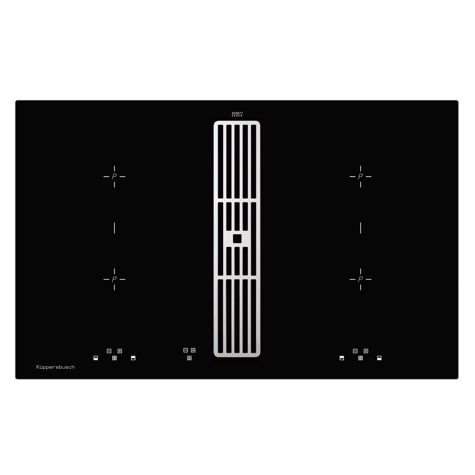 Фото Индукционная варочная панель Kuppersbusch KMI 8500.0 SR Silver Chrome