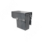 Превью картинка PULSE PROBOX F30 Система сортировки и хранения, 1 емкость (1x25), креп. фасада, полн.выдв., плавн.закр., крышка-полка, графит (MBN301-25DGMID) #1