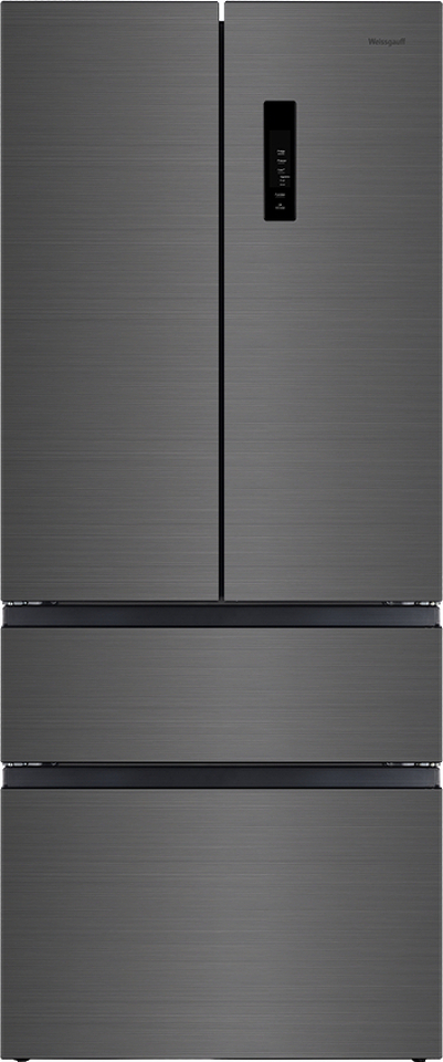 Фото  Холодильник side by side Weissgauff WFD 450 Built-in Inverter NoFrost Dark Inox