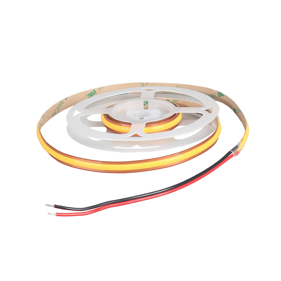 Фото Светодиодная лента DLIGHT COB, ширина 8 мм, длина 5000 мм, 528 led/м, 12 V, 13 W/м, дневной (4000K)