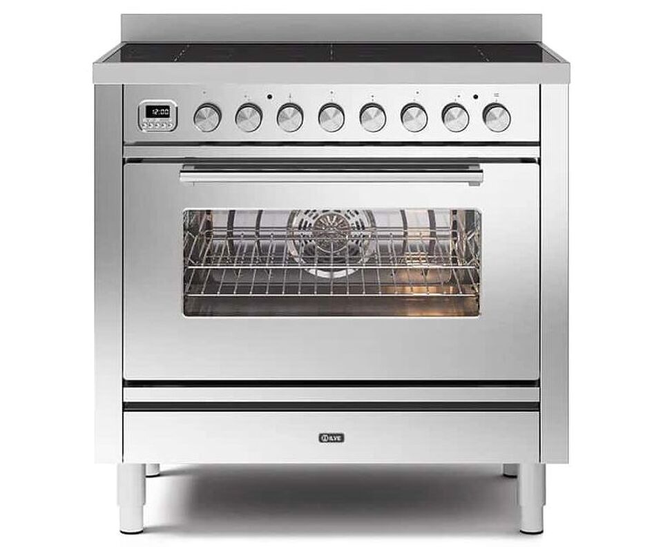 Фото Центр варочный ILVE PI096WE3/SS нержавеющая сталь (фурн. сатинированная сталь)