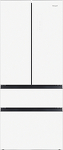 Превью картинка  Холодильник side by side Weissgauff WFD 450 Built-in Inverter NoFrost White Glass #1