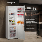Превью картинка Холодильник с нижней морозилкой Weissgauff WRK 1800 Defrost White #23