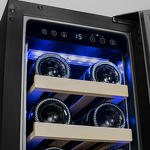 Превью картинка Шкаф винный встраиваемый Meyvel Винный холодильник (шкаф) компрессорный MEYVEL MV19NH-KBT1 #3