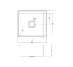Превью картинка Металлическая мойка EMAR OL-FU114 (VA8109) #6