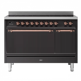 Картинка ILVE PI127QNE3/MGP матовый графит (фурн. медь)