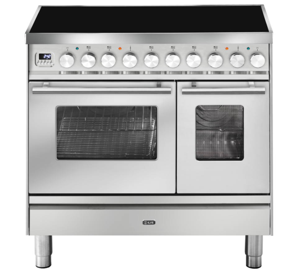 Фото Центр варочный ILVE PDI096WE3/SS нержавеющая сталь (фурн. сатинированная сталь)