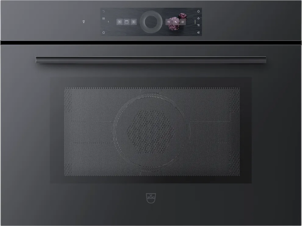 Фото Печь микроволновая встраиваемая V-ZUG CombiMiwell V4000 45 CM4T-24025 черное стекло