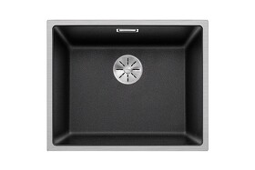 Картинка Blanсo SUBLINE 500-IF SILGRANIT PuraDur антрацит с отв.арм. InFino