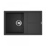 Превью картинка Гранитная мойка Omoikiri Sumi 79-BL Tetogranit/черный #1