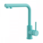 Превью картинка Смеситель для кухни Omoikiri Nakagawa 2 Plus-AZ латунь/azur blue #1