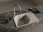 Превью картинка Гранитная мойка Rivelato LOCUS 75 1-чаш 750*500 Топаз 703 #3