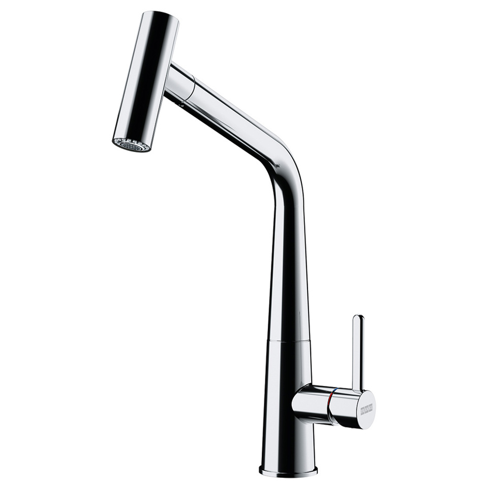 Фото Смеситель для кухни Franke Icon с выдвижным шлангом хром