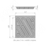 Превью картинка Gollinucci DESIGN Лоток кухонный для столовых приборов для ящика c фасадом 500 мм, цвет белый (6743B320PZ) #4