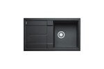 Превью картинка Гранитная мойка Blanсo METRA 5 S SILGRANIT PuraDur антрацит с клапаном-автоматом #1