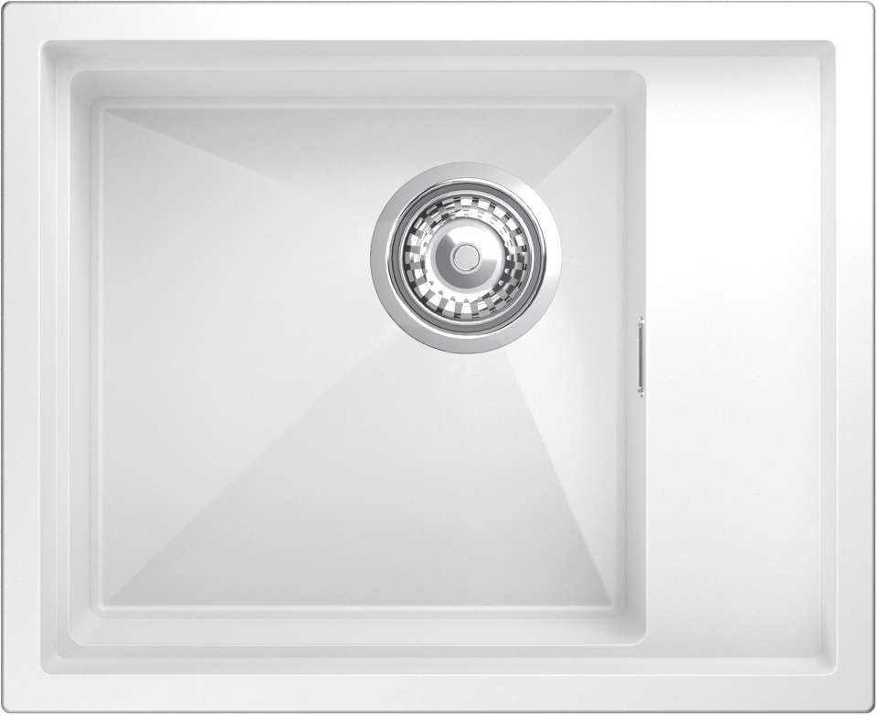 Фото Гранитная мойка Rivelato NOBILE 544-R 1-чаш 540*440 brina
