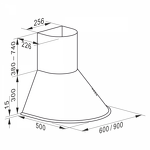 Превью картинка Купольная вытяжка Kaiser A 9423 BE Eco #5