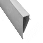 Превью картинка Zapet Декоративный карнизный профиль для коллектора, серебро, L-2600 (7963.416) #1