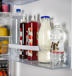 Превью картинка Холодильник с нижней морозилкой Lex RFS 204 NF BL отдельностоящий холодильник #8