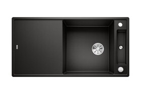 Картинка Blanсo AXIA III XL 6 S SILGRANIT PuraDur черный, доска стекло c кл.-авт. InFino