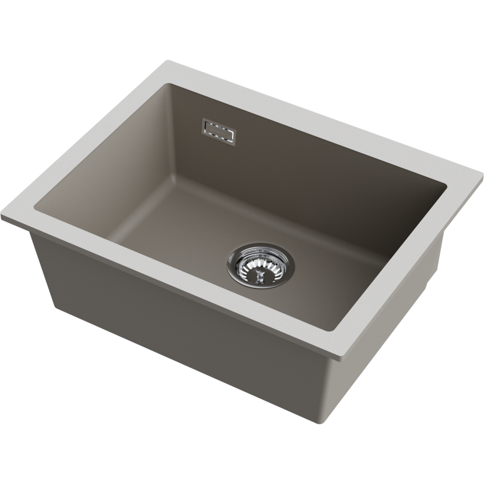 Фото Omoikiri Omishima 60-U-DG Matt Natceramic/dust grey матовый