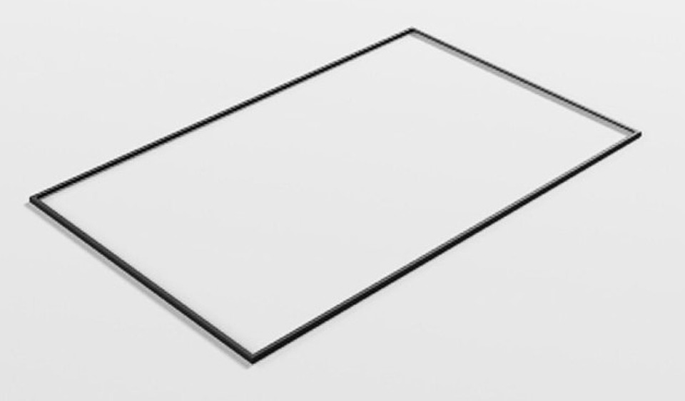 Фото Elica Рамка для варочной поверхности чёрная 83