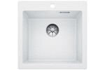 Превью картинка Гранитная мойка Blanсo PLEON 5 SILGRANIT PuraDur белый #1