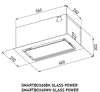 Превью картинка Полновстраиваемая вытяжка Meferi SMARTBOX60BK GLASS POWER #2