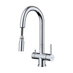 Превью картинка Смеситель для кухни Omoikiri Akita-S-RG латунь/royal green #3