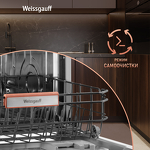 Превью картинка Посудомоечная машина 60см встраиваемая Weissgauff BDW 6038 D Autoopen #8