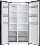 Превью картинка  Холодильник side by side Weissgauff WSBS 550 Built-in NoFrost Inverter Black #2