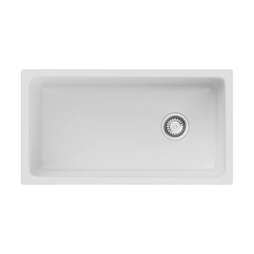 Картинка Omoikiri Tokara 88-U/I-WH Glossy Natceramic/белый глянцевый