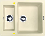 Превью картинка Гранитная мойка Zigmund & Shtain RECHTECK 600.2 Молодое шампанское #1