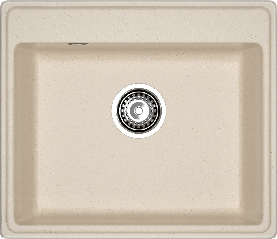 Фото Мраморная мойка GranFest VERTEX 580 Кашемир