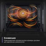 Превью картинка Электрический духовой шкаф Zigmund & Shtain E 177 W #6