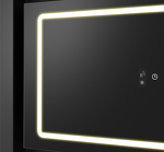 Превью картинка Полновстраиваемая вытяжка Weissgauff Quadra 600 Touch Black Glass #4