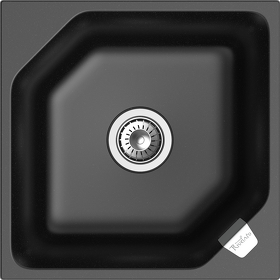 Картинка Rivelato LOCUS 50 1-чаш 500*500 Черный 502