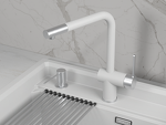 Превью картинка Смеситель для кухни GRANULA 5017, АРКТИК #1