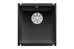 Превью картинка Гранитная мойка Blanсo SUBLINE 375-U керамика PuraPlus черный с отв.арм. InFino #1