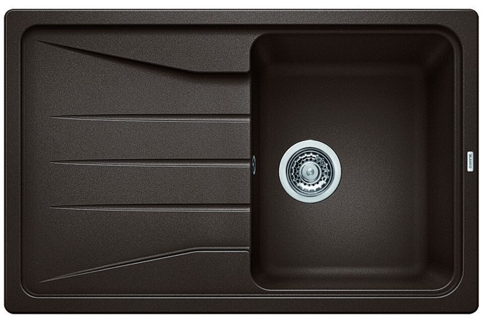 Фото Гранитная мойка Blanсo SONA 45S SILGRANIT PuraDur кофе