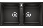 Превью картинка Гранитная мойка Blanсo ZIA 9 SILGRANIT PuraDur черный #1