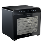 Превью картинка Сушилка для овощей и фруктов Дегидратор Meyvel MDH8-2S (Black) #3