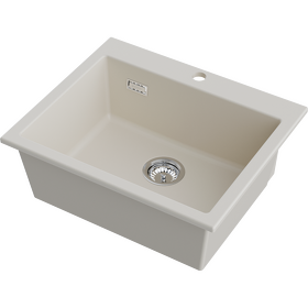 Картинка Omoikiri Omishima 60-CR Matt Natceramic/cream матовый